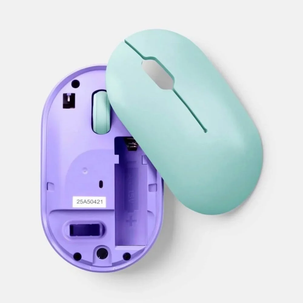 Bluetooth Mouse-Spring Teal-USB A Connections-heyday